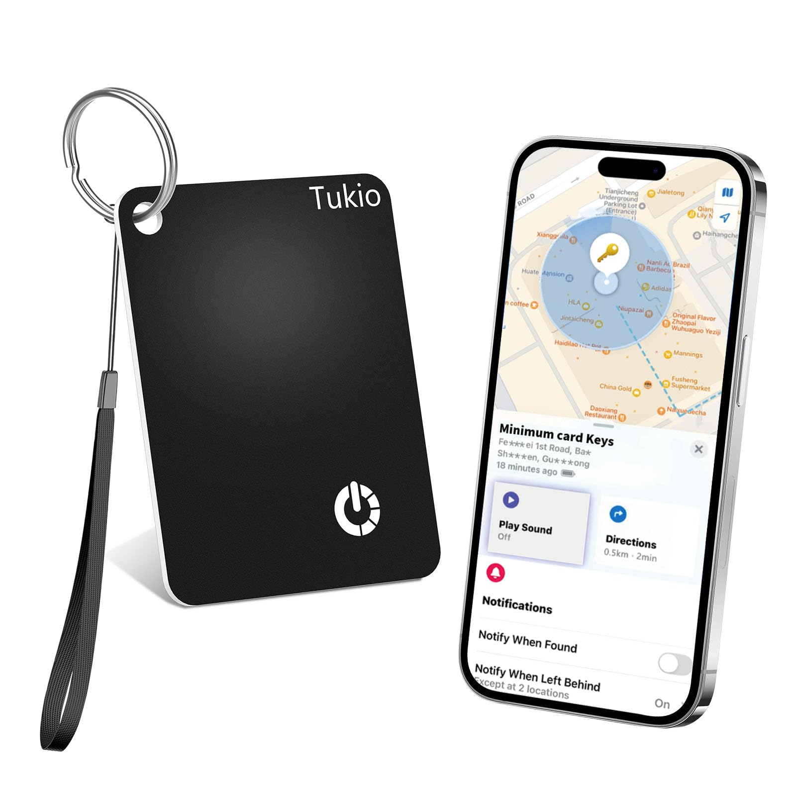 Amazon.com: Wallet Tracker Card, Air Tracker Tag for Wallet Work